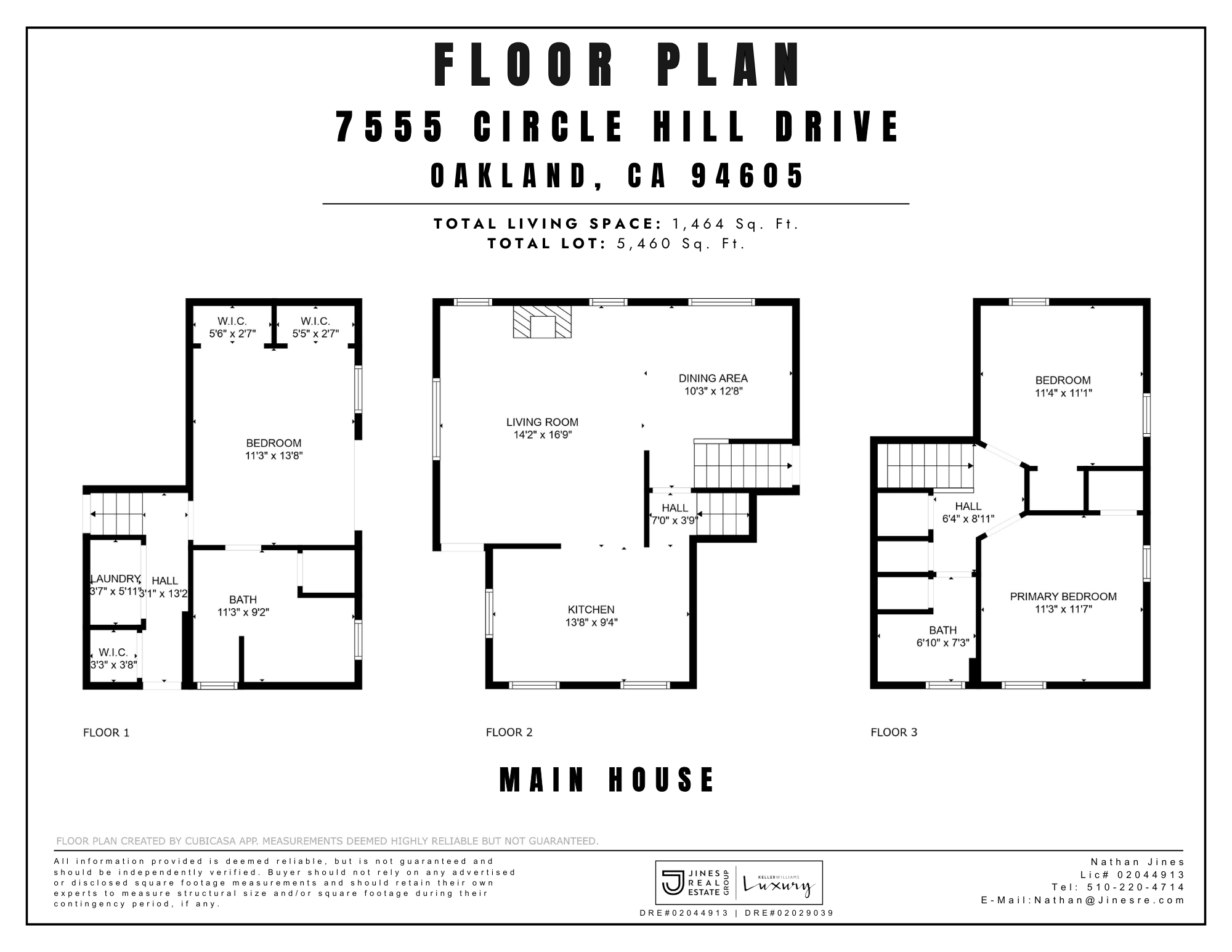 7555 Circle Hill Drive - Floor Plan (8.5 x 11) - JinesRE
